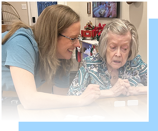 Care That Feels Like Home tablet